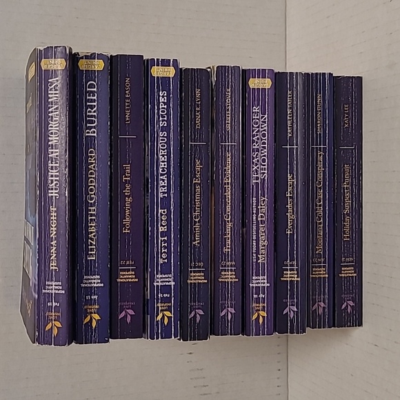 10 Large Print Love Inspired Suspense Inspirational Romance Paperback Books - Picture 12 of 16